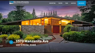 1573 Manzanita Avenue, Santa Rosa $1,200,000-Mid-Century Modern Home in Santa Rosa