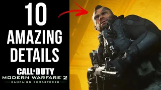 10 AMAZING Details in Call of Duty Modern Warfare 2 (Remastered)