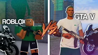 ROBLOX vs GTA V 🔥