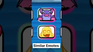 Similar Emotes Clash Royale #shorts