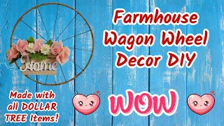 DIY Farmhouse Wagon Wheel Decor: How to Create a Rustic Masterpiece at Home!