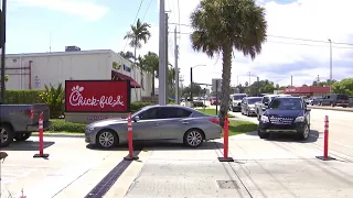 Chick-fil-A restaurant’s success causes traffic problems in Fort Lauderdale
