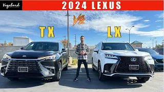 Comparing Lexus Flagships: LX vs. TX - Unveiling the Best Luxury SUV!