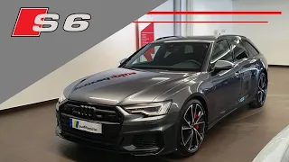 DIESEL POWER  New 2022 Audi S6 Avant TDI quattro 344PS |Daytona grey |black optic red brake calipers