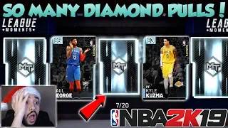 NBA 2K19 NEW MOMENTS PACKS ARE JUICED WITH DIAMOND KYLE KUZMA AND DIAMOND PAUL GEORGE IN MYTEAM