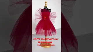 Happy Valentines day! #valentinesday #reddress #fashion #howtosew #howto #sewing #kidsvideo #barbie