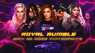 WWE 2K20 - Royal Rumble - 30 Woman Royal Rumble Full Match