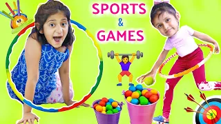 Kids Play SPORTS and GAMES to be STRONG | ToyStars