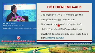 Vai trò của đột biến gen trong ung thư phổi