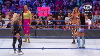 Bianca Belair Vs Liv Morgan Vs Zelina Vega Vs Carmella - WWE Smackdown 27/08/2021 (En Español)