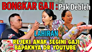 @IsaYang123 Lahiran (Bongkar Gaji YouTube @PakDebleh Bulan Ini) Segini Pendapatan YouTubenya 🤑🤑