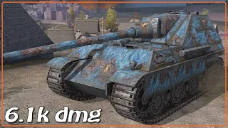 JPanther II • 2 frags • 6.1k dmg • WoT Blitz