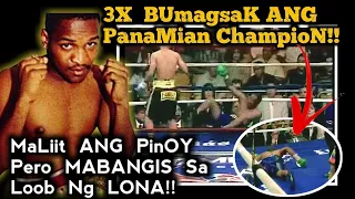 3X PINABAGSAK ANG PANAMANIAN FIGHTER NG DAYUHANG PINOY