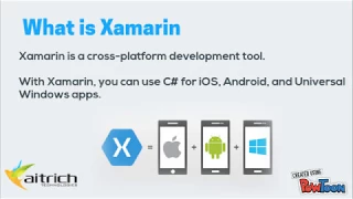 Aitrich Xamarin - Cross Platform Mobile App Development Training Thrissur