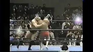 Giant Baba & Stan Hansen vs Kobashi & Misawa 1994 12 02