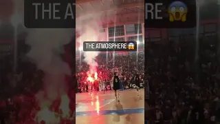 Atmosphere of Europe Basketball is Just DIFFERENT🤯