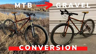 Turning A Mountain Bike Into A Gravel Bike | Surly Karate Monkey Gravel Bike Conversion | Moloko Bar