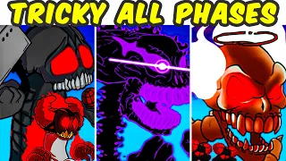Friday Night Funkin VS Tricky All Phases FULL WEEK (Madness Combat/Tricky Mod) (FNF MOD/HARD/Unfair)