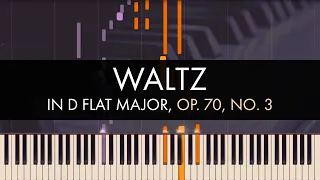 Frédéric Chopin - Waltz in D flat Major, Op. 70, No. 3