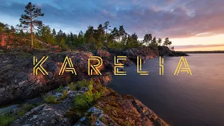 Karelia, Russia - 4k, drone