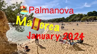 Palmanova Mallorca: Unforgettable Moments in January 2024 (4K UHD)