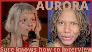 AURORA sure knows how to interview | Like A Version (reaction)