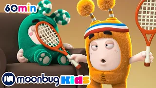 LET'S EXERCISE with Slick! | Oddbods | 1 HOUR of Oddbods| Scary Monster Cartoon for Kids