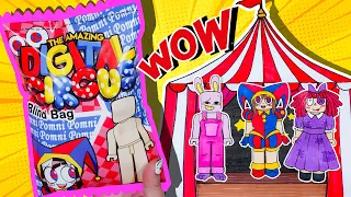 [Paper Diy] BLIND BAG Unboxing The Amazing DIGITAL CIRCUS // ASMR by CIM #asmr #paperdiy