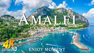 Amalfi 4k - Scenic Relaxation Film With Calming Music - Amazing Nature - 4K Video Ultra HD