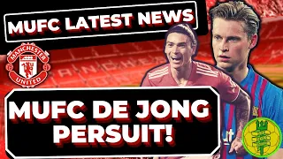 MUFC Step Up De Jong Intetest! | Nunez In Talks w/ Utd - #ManchesterUnited NEWS!