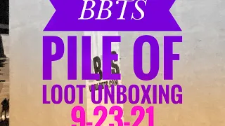 Unboxing Huge BBTS Pile Of Loot Boarttakeover 9-23-21