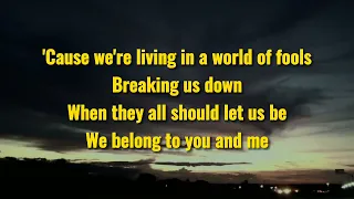 Bee Gees - How Deep Is Your Love (lyrics)