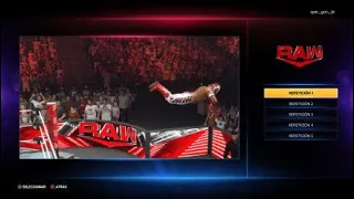 WWE 2K23 UNIVERSE MODE RAW LENDARIO KEVIN OWENS VS REY MYSTERIO CLASSICO LENDARIO INCRIVEL!