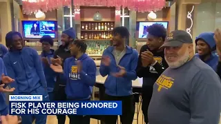 From homeless to Final Four history, student being honored for courage