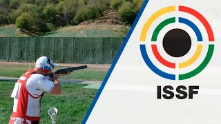 Finals Trap Men - 2015 ISSF Rifle, Pistol, Shotgun World Cup in Gabala (AZE)