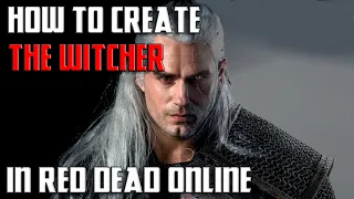 RDR2 | Как создать Ведьмака ( Henry Kavill X Geralt of Rivia ) , Create a Witcher ( Netflix x game )