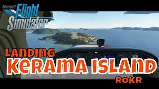 ROKR Kerama island | Cessna 172 | MSFS Microsoft Flight Simulator 2020