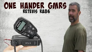 The Retevis RA86 GMRS Mobile One Hander. Nice step up for a GMRS radio to have!