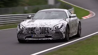 Mercedes-AMG GT R  - Exhaust SOUNDS on the Nurburgring