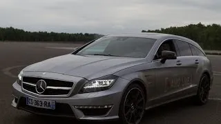 AMG Live au CERAM - Baptême Mercedes CLS 63 AMG Shooting Brake 4Matic avec Yannick Dalmas #AMGLive