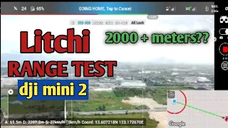 Litchi Range Test of Dji Mini 2