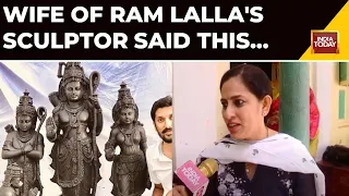 Ram Lalla Idol In Ayodhya: Sculptors Yogiraj's Wife Speaks On The Idol's Creation