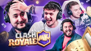 ON S'AFFRONTE EN TOURNOI CLASH ROYALE AVEC INOX & MICHOU !