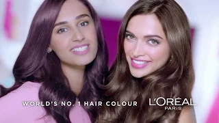 Deepika Padukone for L'Oreal Paris Joy of coloring.