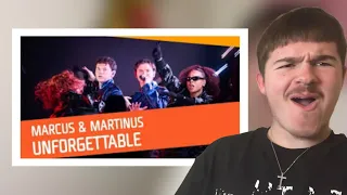 TEENAGERS FIRST TIME HEARING | Marcus & Martinus - Unforgettable (Live) | REACTION !