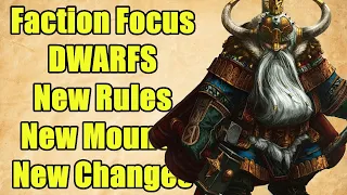 DWARFS - Faction Focus - Rules, Roster & More - Warhammer The Old World - Fantasy