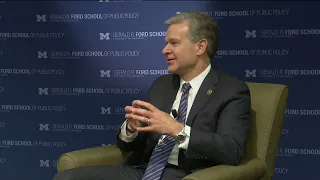 FBI Director Christopher Wray | Historical relationship with activists and minorities #PolicyTalks