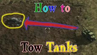 Sudden strike 4 how to tow tanks