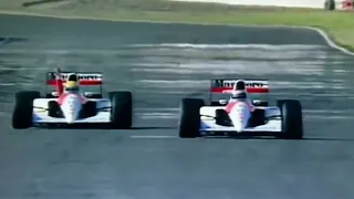 Ayrton Senna "Deixa Berger Passar" [Pt]