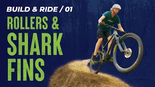 Building cool mountain bike trail feature // MTB Trail Building Ep 01